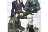 銀魂 ミニクリアポスター 銀時・桂・坂本・高杉 キャラアニで発売