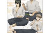 銀魂 ミニクリアポスター 近藤・土方・沖田 キャラアニで発売