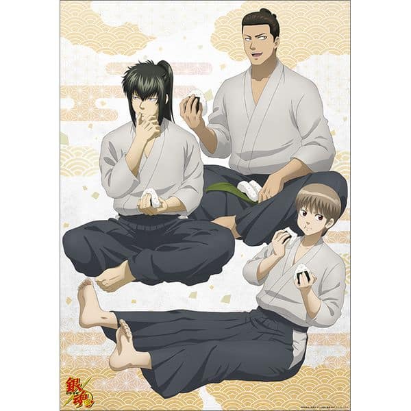 銀魂 ミニクリアポスター 近藤・土方・沖田 キャラアニで発売