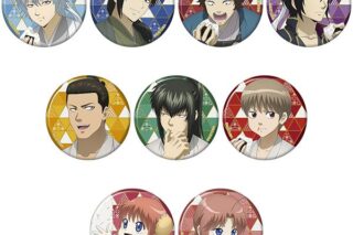 銀魂 キャラバッジコレクション 【1BOX】 キャラアニで発売