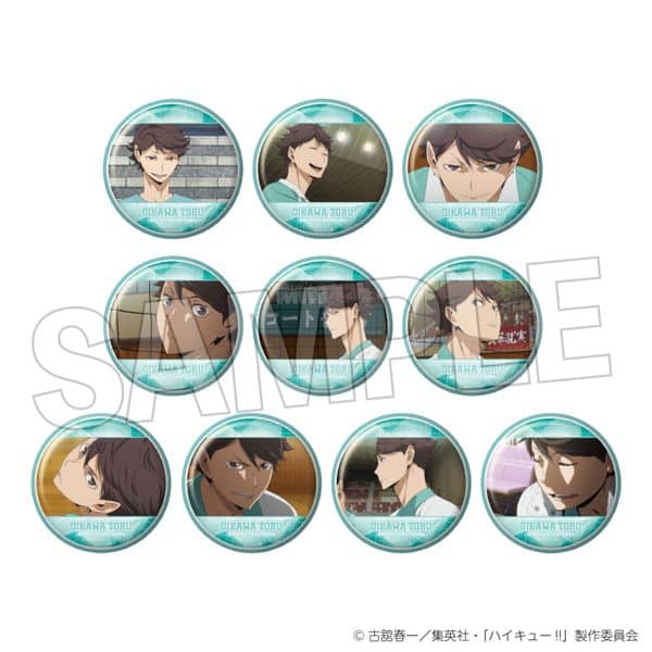 ハイキュー!! トレーディング缶バッジ 及川徹BOX 【1BOX】 キャラアニで
                                                2025年7月発売