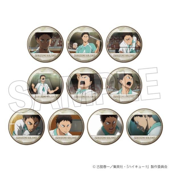 ハイキュー!! トレーディング缶バッジ 岩泉一BOX 【1BOX】 キャラアニで
                                                2025年7月発売