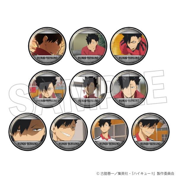 ハイキュー!! トレーディング缶バッジ 黒尾鉄朗BOX 【1BOX】 キャラアニで
                                                2025年7月発売