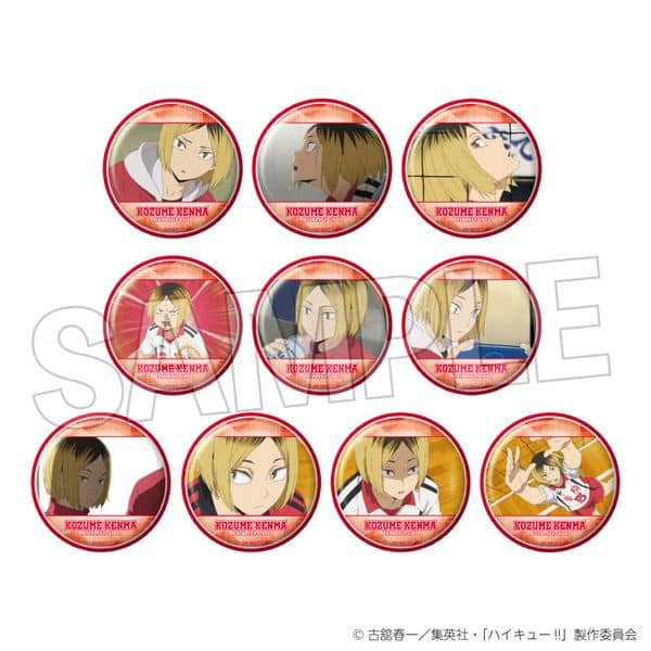 ハイキュー!! トレーディング缶バッジ 孤爪研磨BOX 【1BOX】 キャラアニで
                                                2025年7月発売