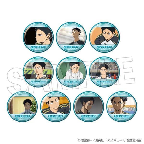 ハイキュー!! トレーディング缶バッジ 赤葦京治BOX 【1BOX】 キャラアニで
                                                2025年7月発売