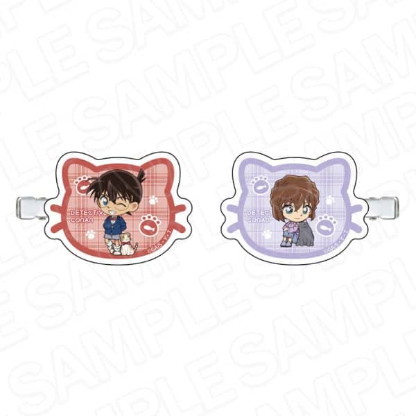 名探偵コナン アクリルヘアクリップ 江戸川コナン&灰原哀 デフォルメねこ ver.4 キャラアニで
                                                2025年9月発売