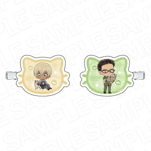 名探偵コナン アクリルヘアクリップ 安室透&風見裕也 デフォルメねこ ver.4 キャラアニで
                                                2025年9月発売