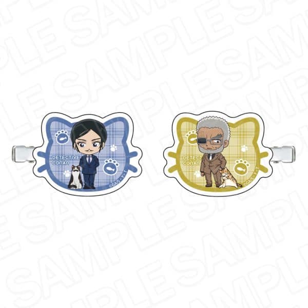 名探偵コナン アクリルヘアクリップ 諸伏高明&黒田兵衛 デフォルメねこ ver.4 キャラアニで
                                                2025年9月発売