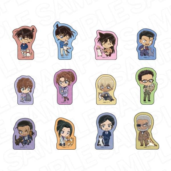名探偵コナン フレークシール デフォルメねこ ver.4 キャラアニで
                                                2025年9月発売