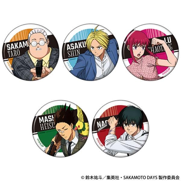 サカモトデイズ キャラバッジコレクション 【1BOX】 キャラアニで
                                                2025年7月19日発売