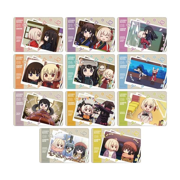 リコリス・リコイル トレーディング ゆるコマ B8硬質カードケース 【1BOX】 キャラアニで
                                                2025年9月発売