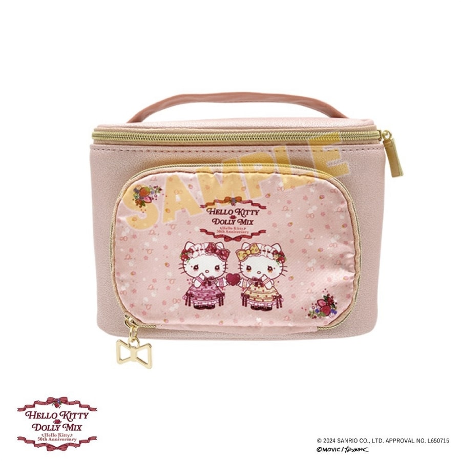 サンリオキャラクターズ バニティポーチ PK ハローキティ×DOLLY MIX
 
2024年05月下旬発売