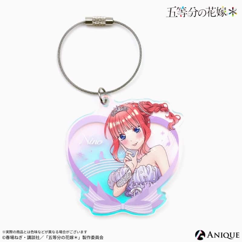 五等分の花嫁* 描き下ろしイラスト【クインテット】中野二乃 オーロラアクリルキーホルダー
 
2025年10月下旬発売
で取扱中 (アニメイト)
