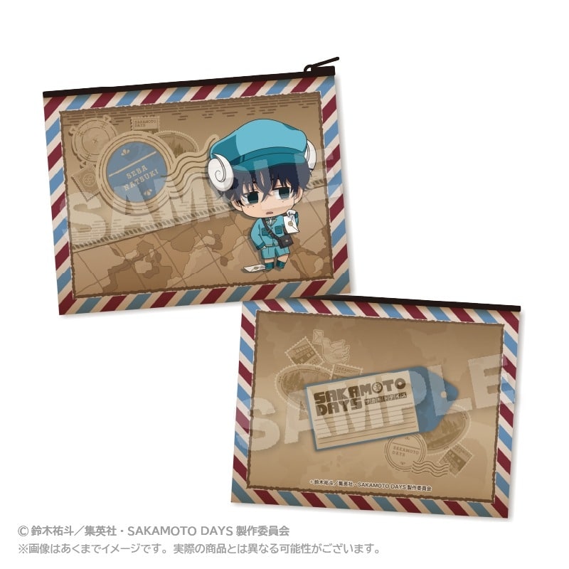 サカモトデイズ フラットポーチ おとどけメェるver. 勢羽 夏生 
2025年05月発売