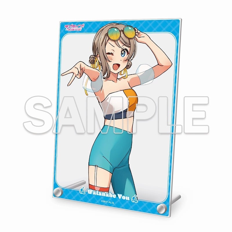 『ラブライブ!サンシャイン!!』 A5アクリルパネル Aqours 渡辺 曜
 
2025年8月27日発売