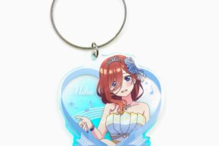 五等分の花嫁* 描き下ろしイラスト【クインテット】中野三玖 オーロラアクリルキーホルダー
 
2025年10月下旬発売