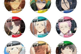 ウィンドブレイカー (ウィンブレ) 百面相缶バッジVol.2 9個入り1BOX     ホビーストックで2025年3月発売