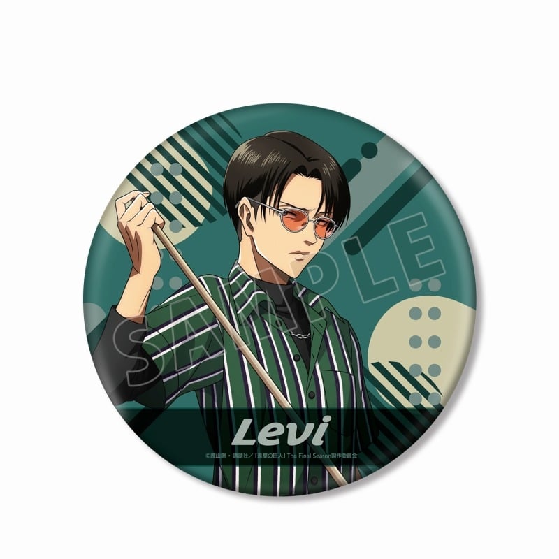 進撃の巨人 描き下ろし リヴァイ レトロ風ファッションver. BIG缶バッジ
 
2025年9月17日発売
で取扱中