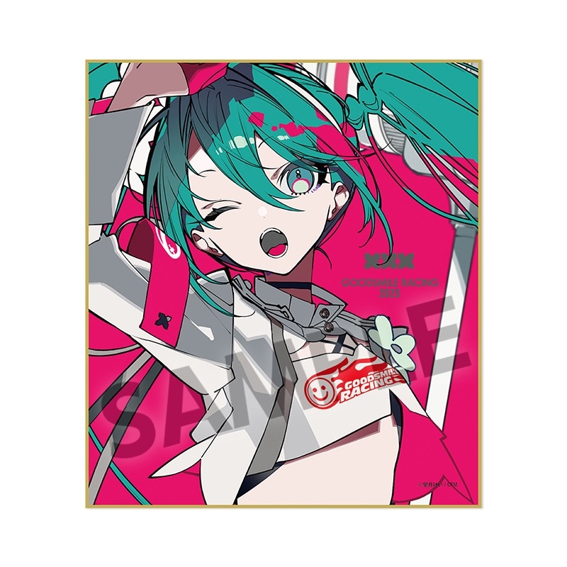 レーシングミク 2025 Rd.0 応援 Ver. ミニ色紙
 
2025年07月発売