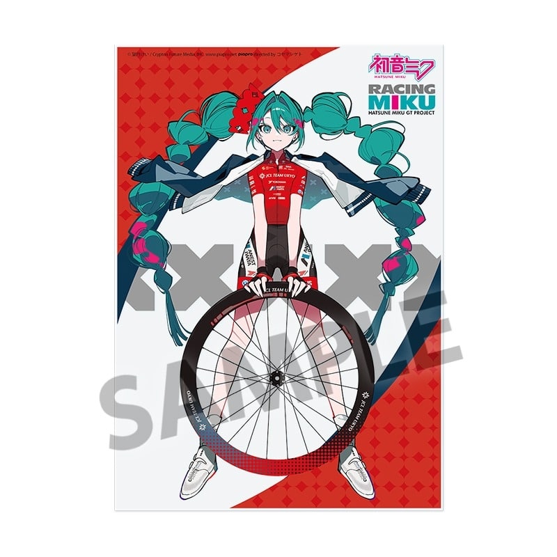 レーシングミク 2025 JCL TEAM UKYO 応援 Ver. ビジュアルアクリルプレート
 
2025年07月発売
