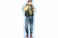 進撃の巨人 描き下ろし ジャン レトロ風ファッションver. ダイカットステッカー
 
2025年9月17日発売