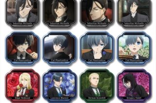 黒執事 — 12個入りぷくっとバッジコレクションBOX
 
2024年12月上旬発売