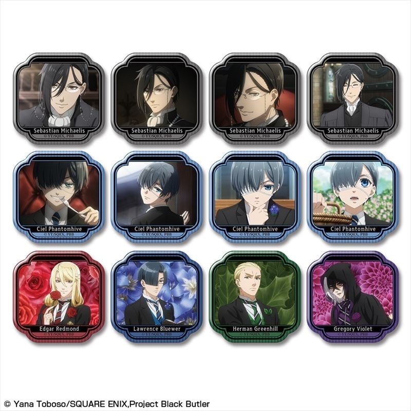 黒執事 — 12個入りぷくっとバッジコレクションBOX
 
2024年12月上旬発売