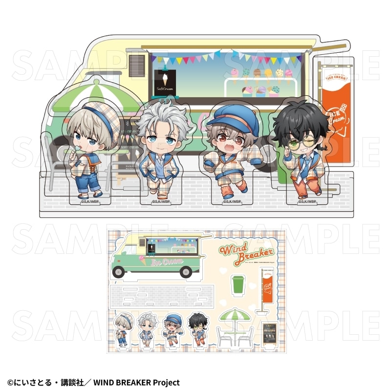 ウィンドブレイカー (ウィンブレ) 【チェックセーラー】 アクリルジオラマ【B】
 
2025年07月下旬発売
