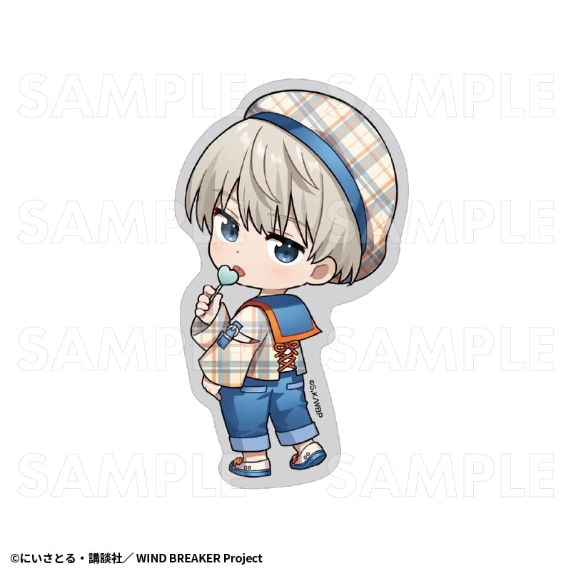 ウィンドブレイカー (ウィンブレ) 【チェックセーラー】 ステッカー【梶 蓮】
 
2025年07月下旬発売