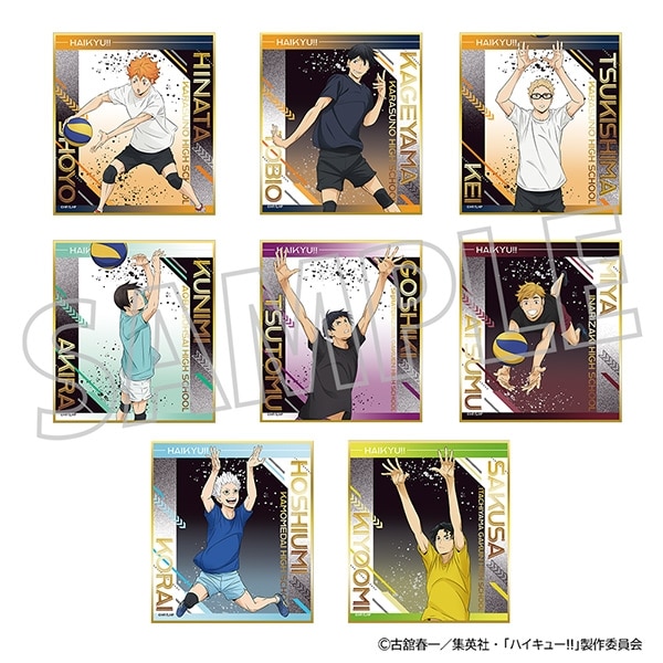 ハイキュー!! ミニ色紙コレクション
 アニメイトで
2025年7月26日発売