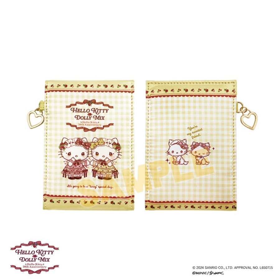 サンリオキャラクターズ 折り畳みミラー YE ハローキティ×DOLLY MIX
 
2024年05月下旬発売