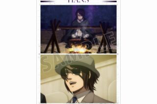 進撃の巨人 ハンジ 場面写A3マット加工ポスター vol.4
 
2025年9月7日発売
で取扱中