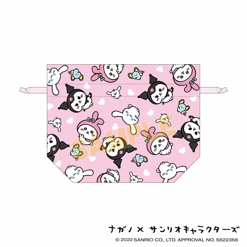 ナガノ×サンリオキャラクターズ 小さめ巾着 A
 
2022年02月下旬発売