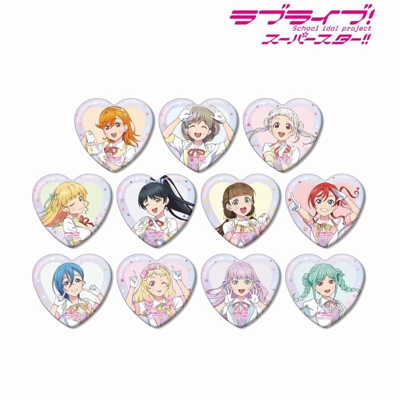 ラブライブ!スーパースター!! 描き下ろし MIRACLE NEW STORYver. トレーディングハート型缶バッジ
 
2025年4月7日発売
で取扱中 (アニメイト)