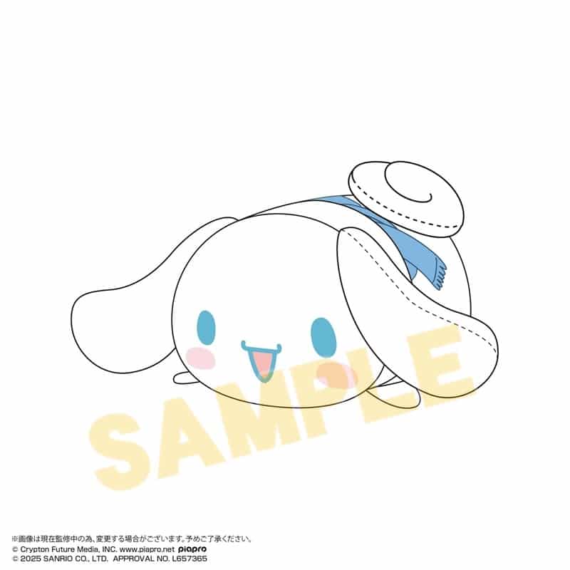 初音ミク×シナモロール ぽてコロマスコットBIG3 F:シナモロール(マフラー)
 
2025年09月発売