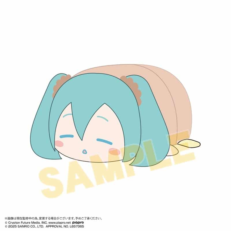 初音ミク×シナモロール ぽてコロマスコットBIG3 C:初音ミク(おやすみ)
 
2025年09月発売
