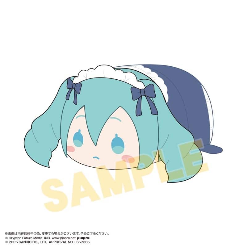 初音ミク×シナモロール ぽてコロマスコットMsize3 A:初音ミク(ロリータ)
 
2025年09月発売