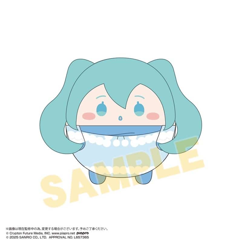 初音ミク×シナモロール ふわコロりんBIG3 E:初音ミク(マフラー)
 
2025年09月発売
