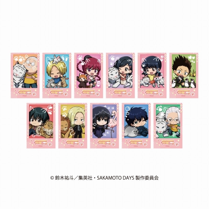 サカモトデイズ トレーディングインスタントフォト風カード アニマルver. 
2025年08月下旬発売