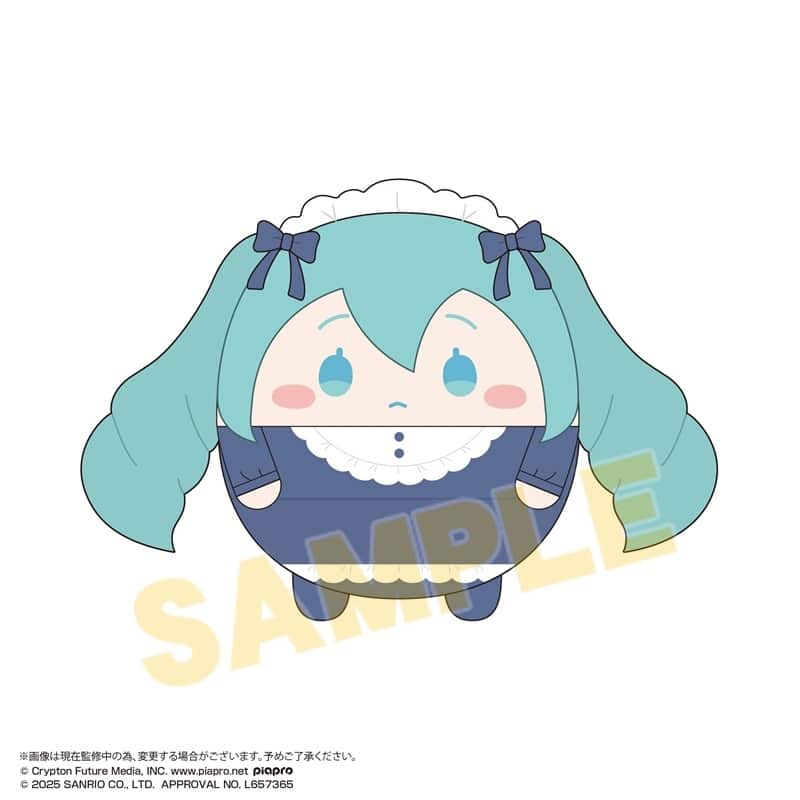 初音ミク×シナモロール ふわコロりんBIG3 A:初音ミク(ロリータ)
 
2025年09月発売