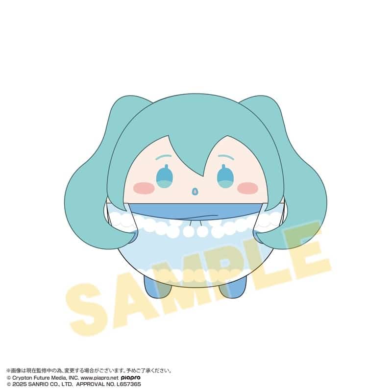 初音ミク×シナモロール ふわコロりんMsize3 E:初音ミク(マフラー)
 
2025年09月発売