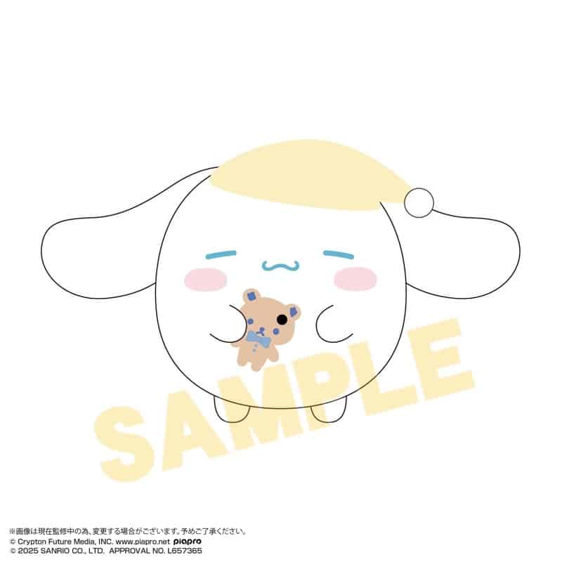 初音ミク×シナモロール ふわコロりんMsize3 D:シナモロール(おやすみ)
 
2025年09月発売