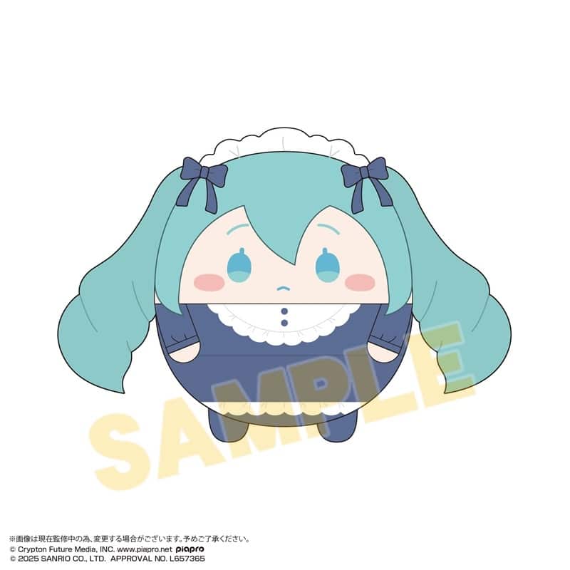 初音ミク×シナモロール ふわコロりんMsize3 A:初音ミク(ロリータ)
 
2025年09月発売