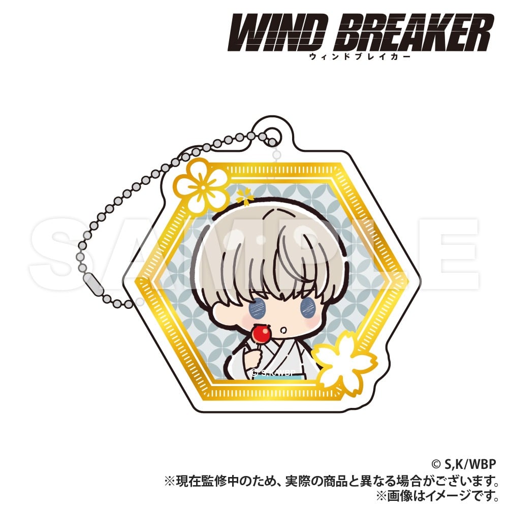 ウィンドブレイカー (ウィンブレ) 箔押し風アクリルキーホルダー ver.2 梶     ホビーストックで2025年5月発売