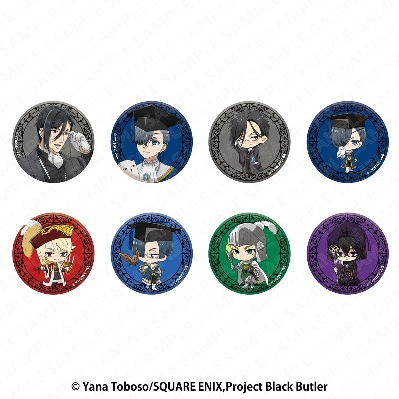 黒執事 — キラキラ缶バッジ
 
2024年12月発売