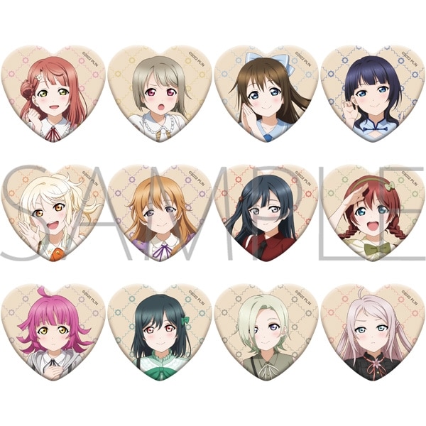 ラブライブ! ニジガク ハート形キャラバッジコレクション
 
2025年4月19日発売