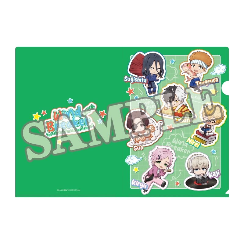 ウィンドブレイカー (ウィンブレ) クリアファイル 商店街のお手伝いデフォルメ【再販】
 
2025年07月下旬発売