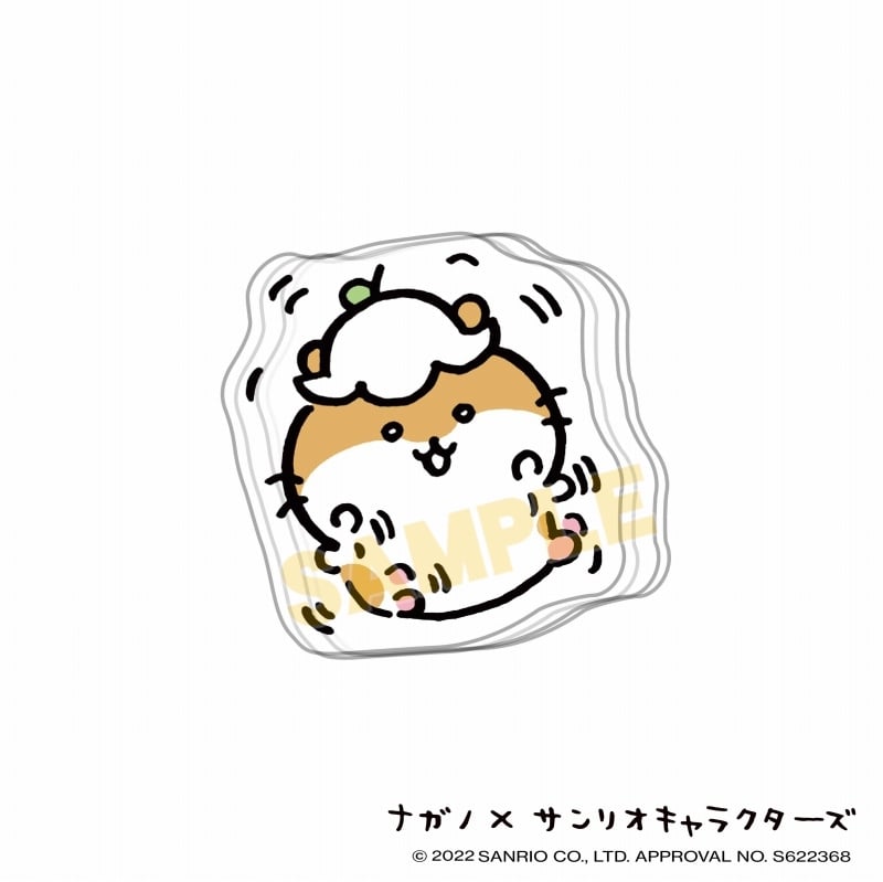 ナガノ×サンリオキャラクターズ アクリルクリップ コロコロクリリン
 
2022年02月下旬発売