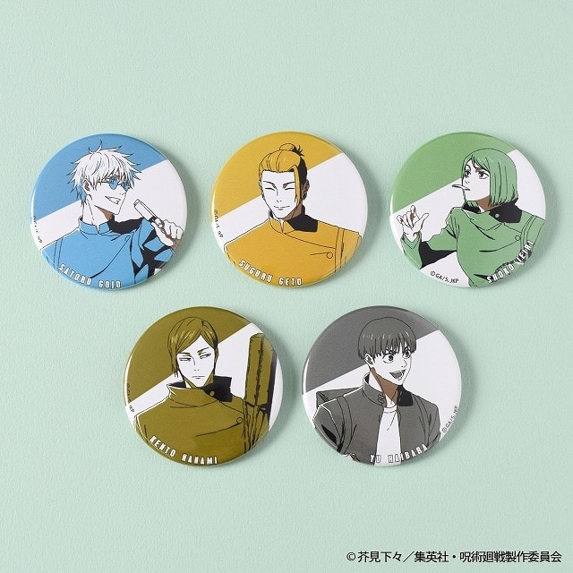 [アニメイト]呪術廻戦 One-Tone Color TD缶バッジ -懐玉・玉折-(全5種)
 
2025年05月下旬発売