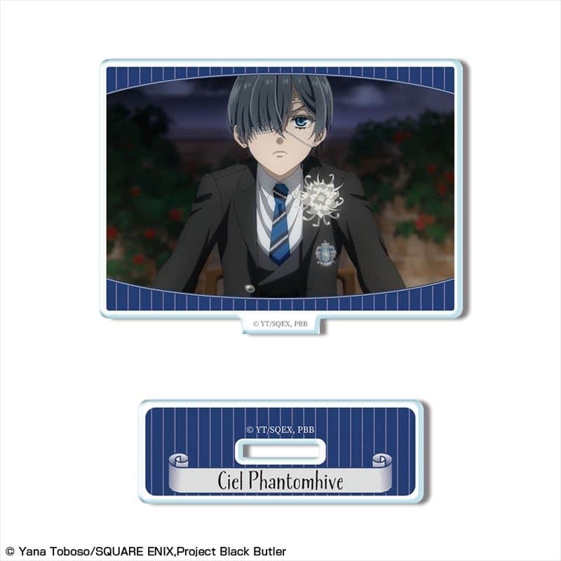 黒執事 — ミニアクリルスタンド デザイン24(シエル・ファントムハイヴ/L)
 
2024年11月中旬発売